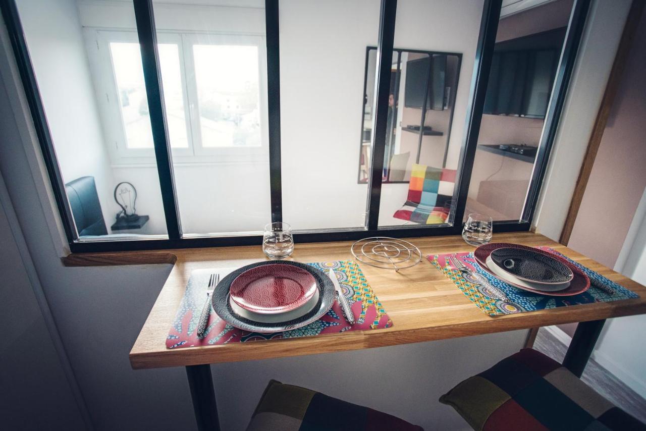 Studio Cosy Les Pieds Dans L'Eau, Climatise, Parking Prive, Vue Montagne 圣尼科劳 外观 照片